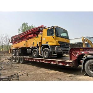 46m Putzmeister Concrete Pump Truck Boom Pump on Mercedes Benz Heavy Equipment