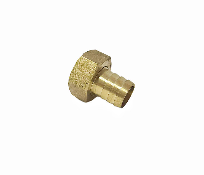 13.5mm Barb 3/4 Inch GHT Thread With Black Gasket Lead Free Brass Fitting