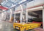 Heavy Tank Spray Booth Electric Trollley For Spray Painting Line