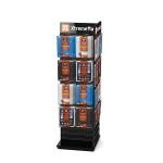 Dismountable Cosmetic Retail Display Stands Supermarket Retail Makeup Display