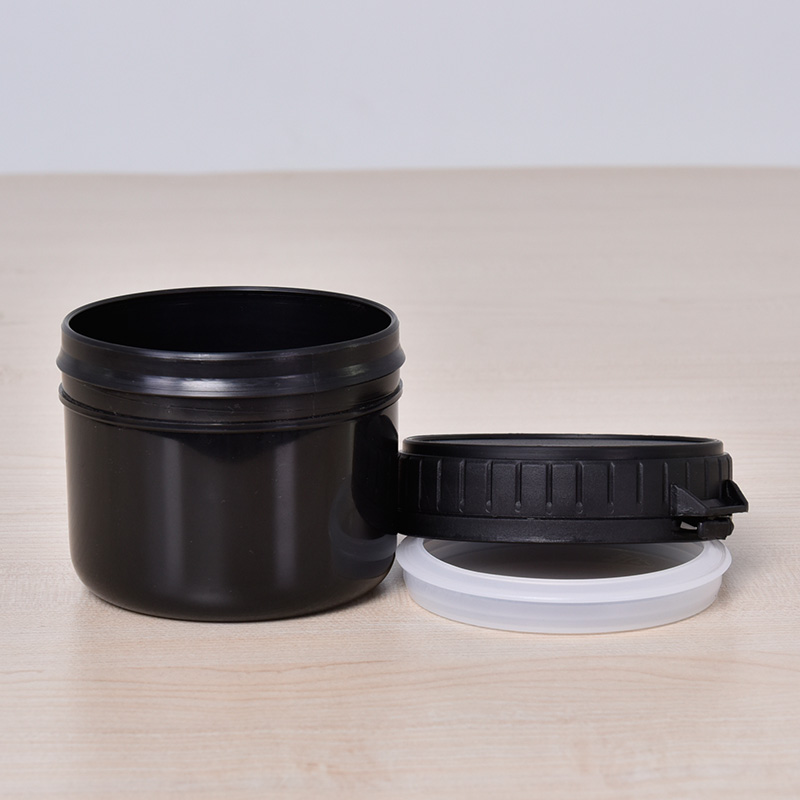 Collar Material HDPE 200ml Plastic Food Grade Storage Boxes Customized Printing