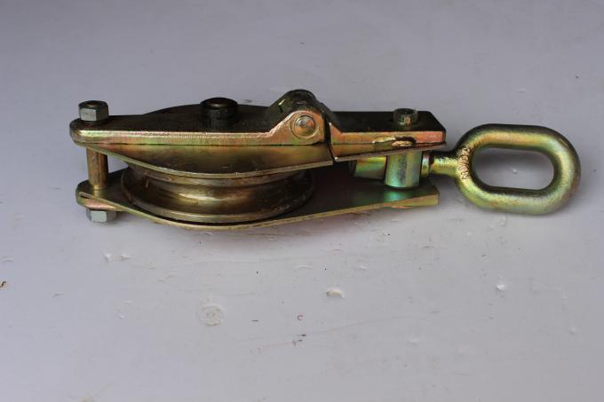 3T 30KN Single Wheel Hoisting Pulley Block Wire Rope Pulley Block