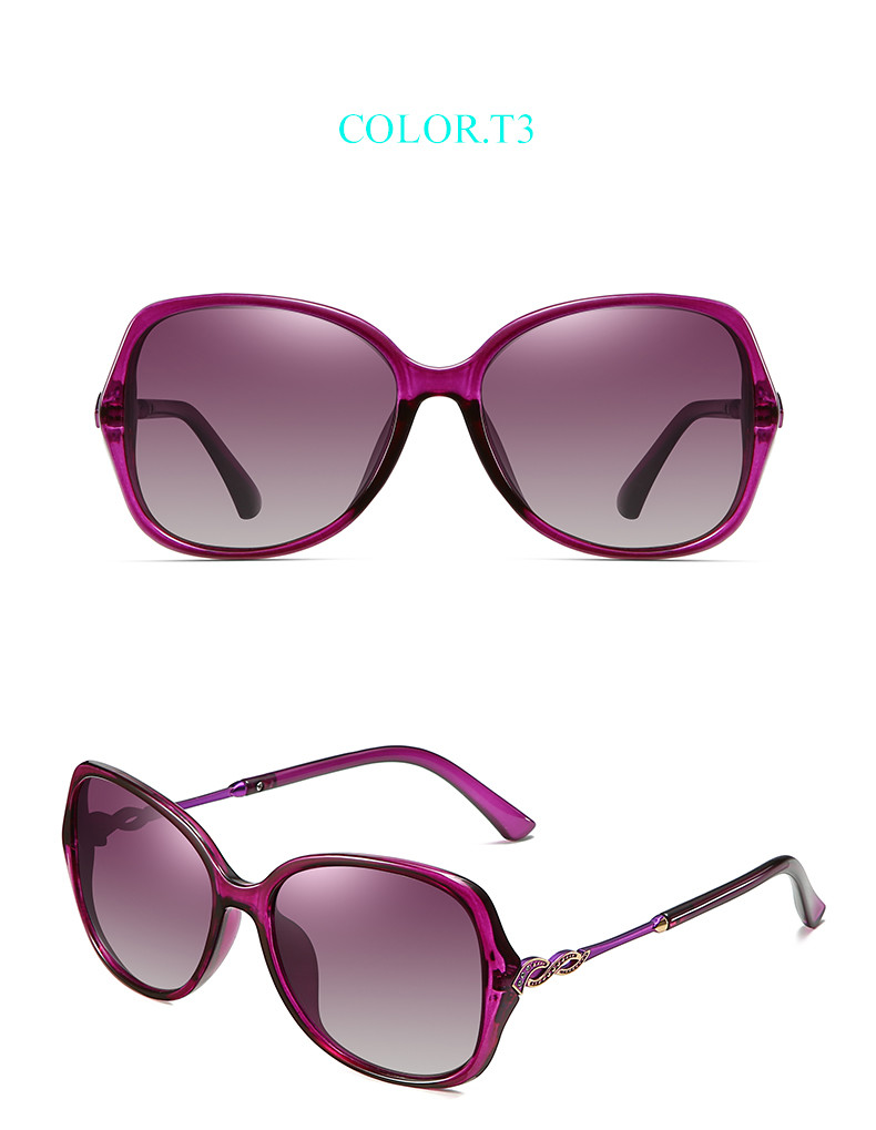 TAC Anti UV Elegant Small Face Custom Polarized Sunglasses