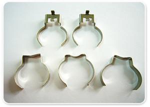 China Stamping Clamps Pipe Fitting Components , OEM Stamping Metal Welding Parts wholesale