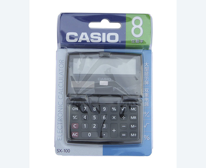 For Authentic Casio Casio Computer SX-100 Folding Clamshell Calculator 8-bit mini calculator