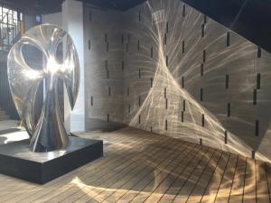 China Mirror Stainless Steel Sculpture , Stainless Steel Abstract Sculpture wholesale