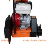 18 Inch Road Cutting Machine Walk Behind Double Blade Concrete Saw