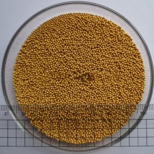 China Round Spheres Gold Pearlet Cosmetics Raw Materials Odorless wholesale