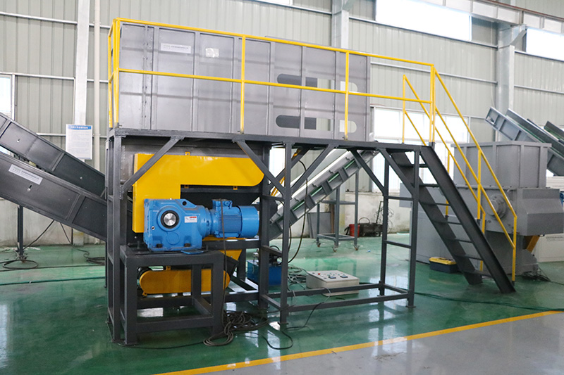 PET Bottles Bales Unpacking Machine For Sales
