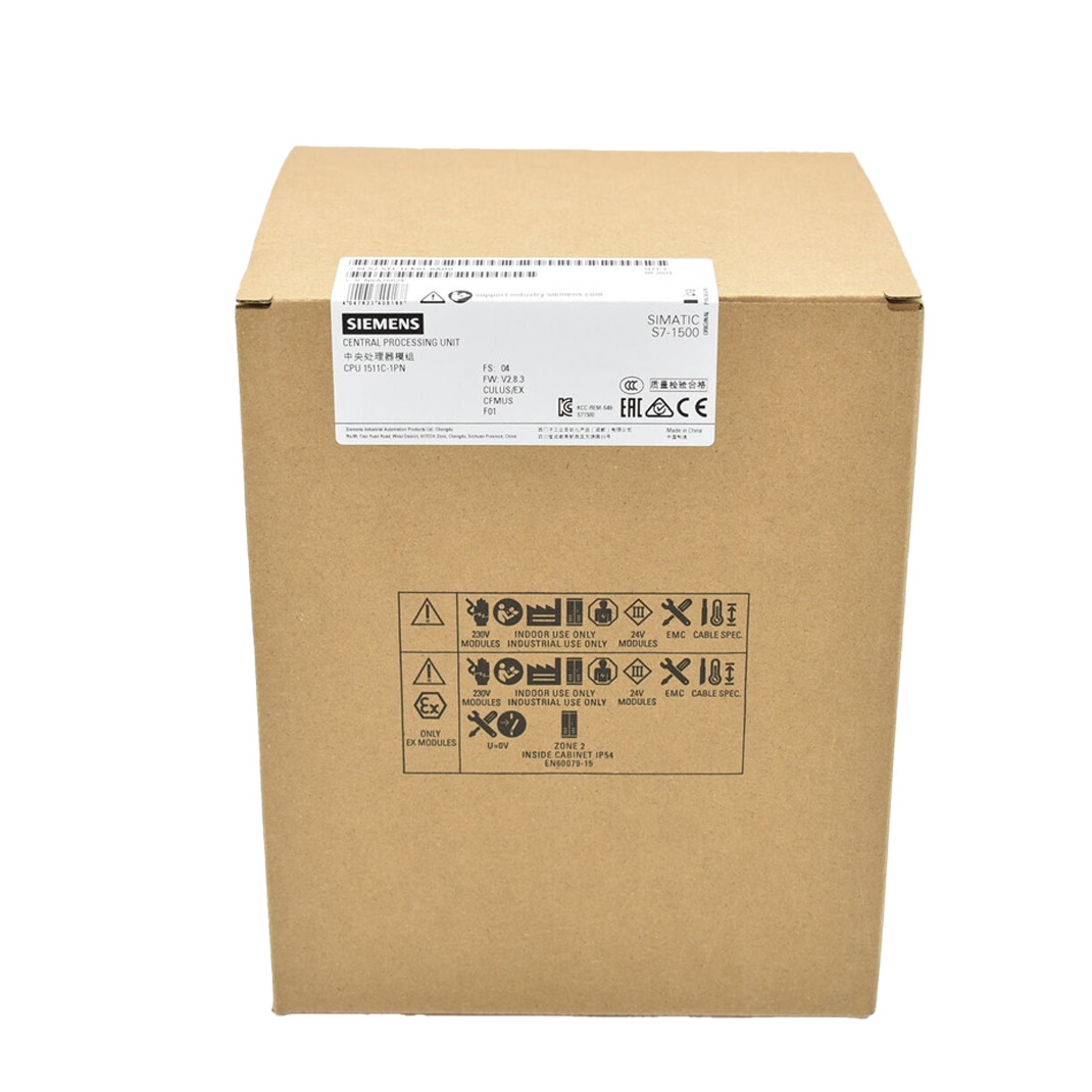 SIEMENS PLC SIMATIC S7-1500CPU CPU 1511C-1 PN 6ES7511-1CK01-0AB0 SIMATIC MEMORY CARD NECESSARY
