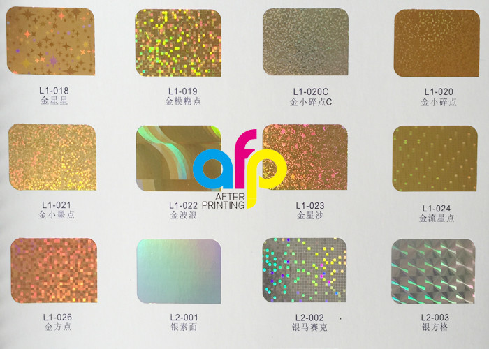 Hot Stamping Foil for Paper/Leather/Textile/Fabrics/Plastics