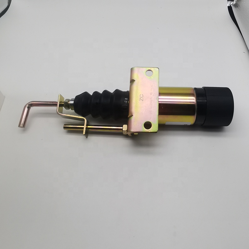 366-07197 Excavator Spare Parts Stop Solenoid 12V 24V Voltage
