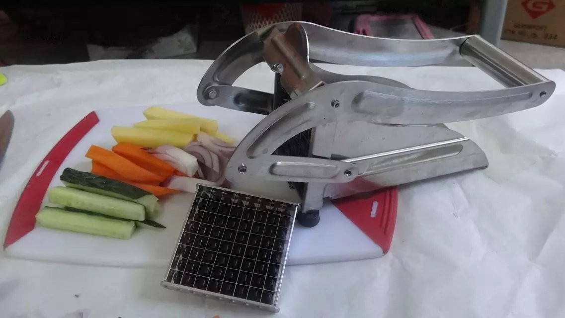 Stainless Steel Patato Slicer Potato Chip Cutter With Blades easy use sharper food machine stainless steel