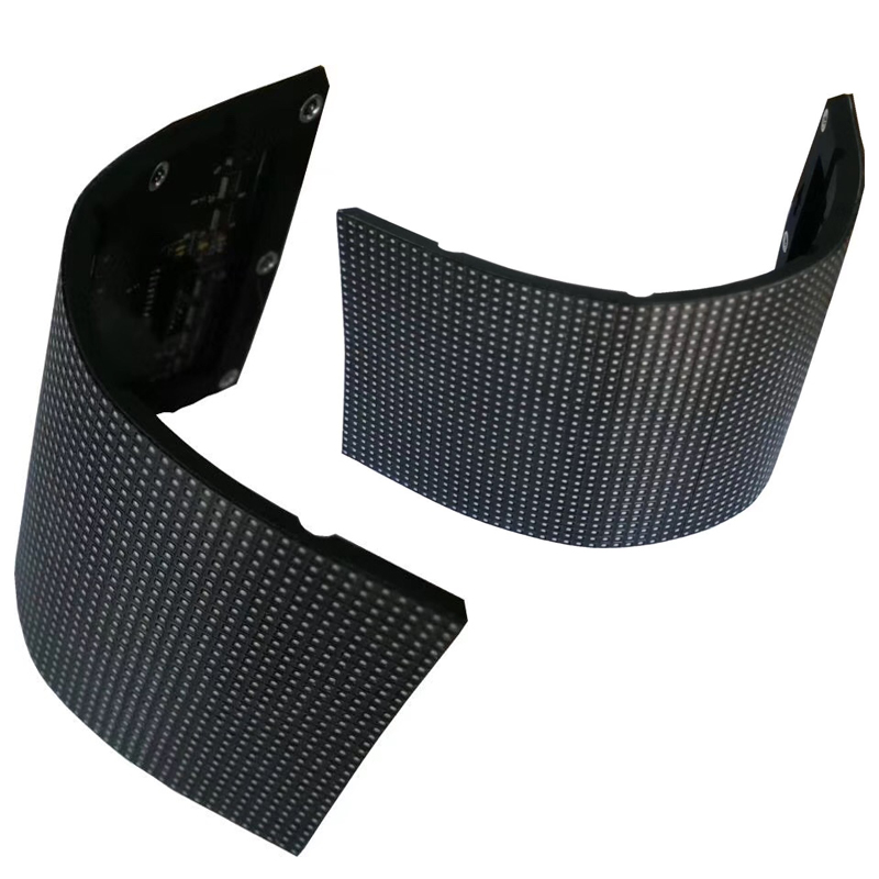 Ultra-Thin Flexible Led Screen Panel Outdoor P1.8 P2 S Shaped
