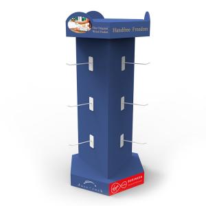 China Pegboard PVC Display Stand Double Sided Display Stand For Shops wholesale