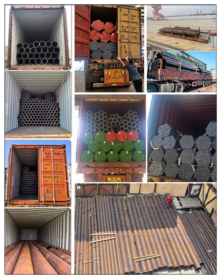 China Astm A106 Gr.b Sch40 Sch80 Carbon Steel Seamless Pipe 16 Inch Api 5L ms Tube
