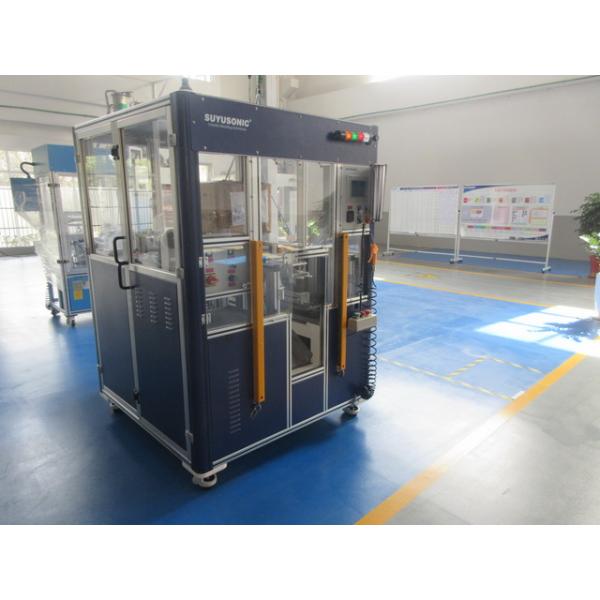 Low Noise Level Ultrasonic Plastic Welding Machine with 80*100mm Welding Area and Easy Operation
