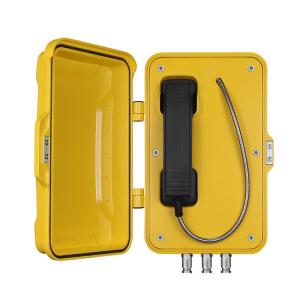 China VoIP Speed Dial Outdoor Telephone Box For Heavy Duty Chemical / Power Industry wholesale