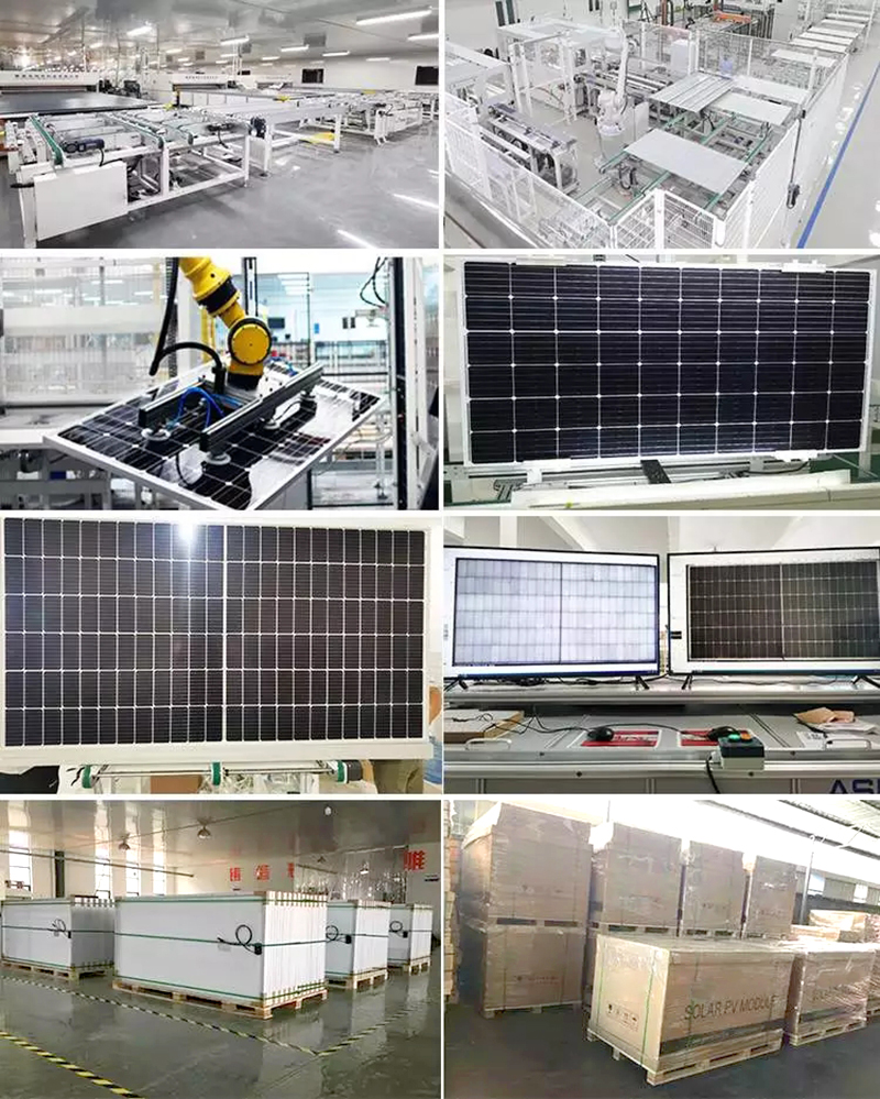 Pv Module Mono Crystalline Solar Panel As-7m132-Hc 500w Solar Power Panel