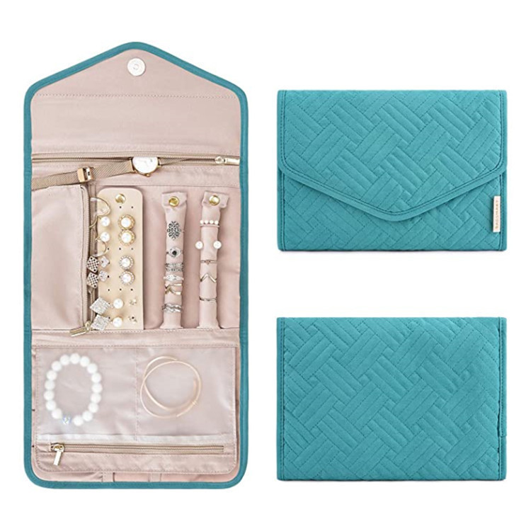JEWELRY BAG STORAGE BAG ANTI-OXIDATION NECKLACE EARRINGS STUD EARRINGS BRACELET RING DELICATE JEWELRY STORAGE BOX PORTAB