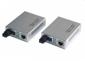 China Single Mode LC 20KM Fiber Optic Gigabit Ethernet Media Converter 10 /100 /1000M UTP wholesale
