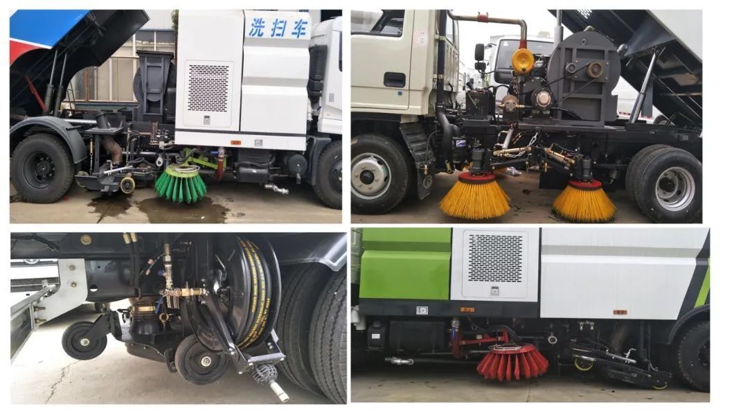 Foton Auman Diesel Road Street Sweeper Sweep Sweeping Vacuum Cleaner Cleaning Truck