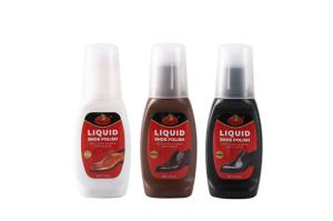 China Black Liquid Shoe Polish Brown Neutral 75ml Leather Shoe Shine Oil Maintenance wholesale