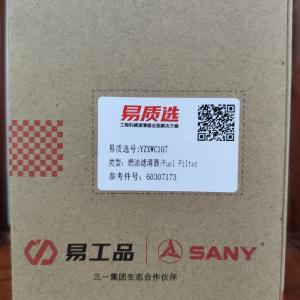 China 60307173 Sany Fuel Filter SY115/SY125/SY135/SY155/SY200/SY205/SY215/SY215C10/SY245/SY265 Apply To 4JJ1/4HK1/4M50/D06FR wholesale