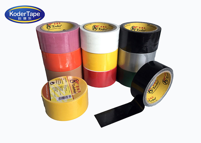 48MM Silver Grey Color Fiber Cloth Duct Tape For Pipe Wrapping
