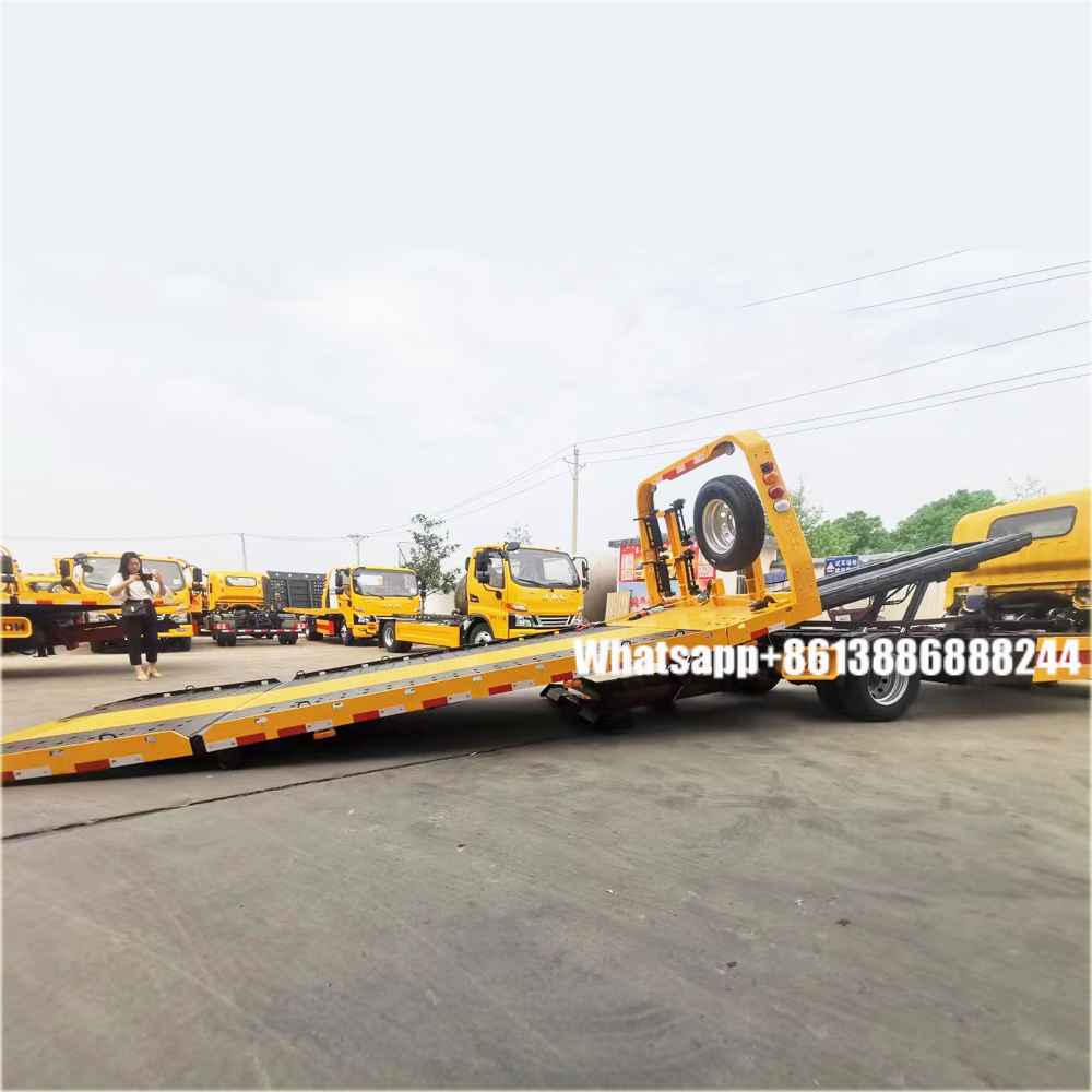 The Superstructure of 4-6 -ton Flatbed Wrecker Upper Coat of Breakdown Truck wrecker Truck Body
