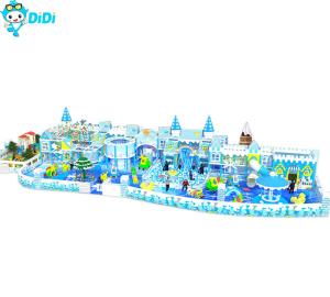 China Snow Themed Kids Indoor Parks Slide Indoor Amusement Equipment OEM wholesale