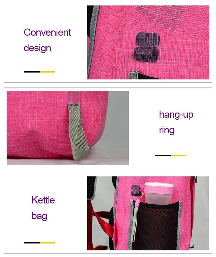 420D TPU Waterproof Dry Pouch , Cycling Dry Bag Waterproof Backpack