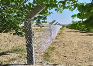China 3.5mm High Tensile 10m Pvc Coated Chain Link Fence wholesale