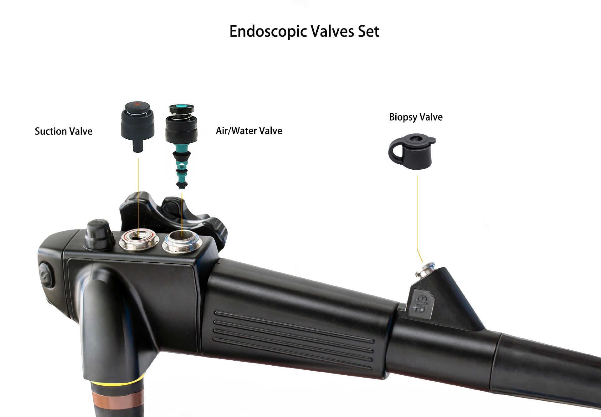 Single-use Endoscopic Valves Sets for Olympus/Pentax/Fujifilm Endoscope