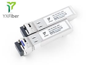 China Hot Pluggable 20KM 10G SFP+ 1270nm/1330nm BIDI SFP Module wholesale