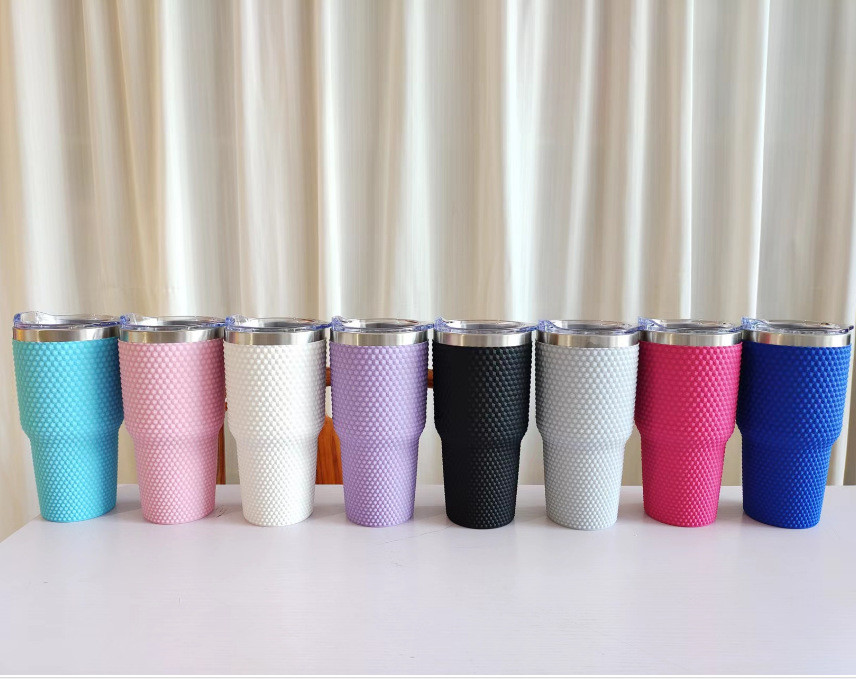 750ml Food Grade Custom Sparkly Water Bottle Iridescent Inlaid Diamond Glitter Custom Studded Tumbler With Straw Easy To Hold And Clean 9.7*23.2cm