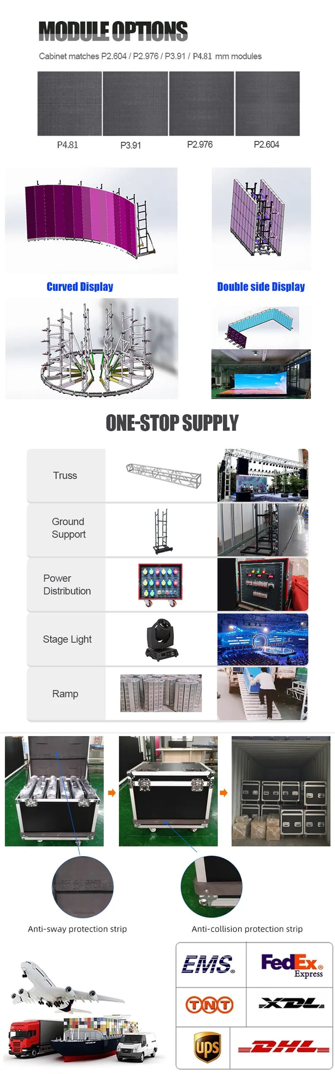 3840Hz Indoor Led Screen Rental Video Wall Cabinet Size 500x500mm