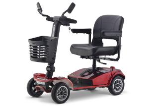 China Max 28km/H Electric Mobility Scooter 175*700*110cm Red Black Lead Acid Battery wholesale