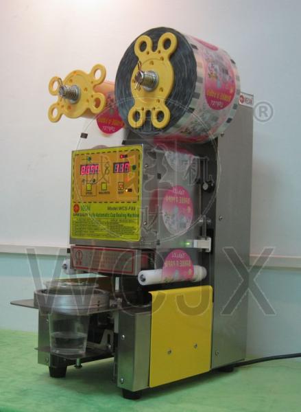 WCS-F99 fully automatic plastic cup sealing machine /sealer
