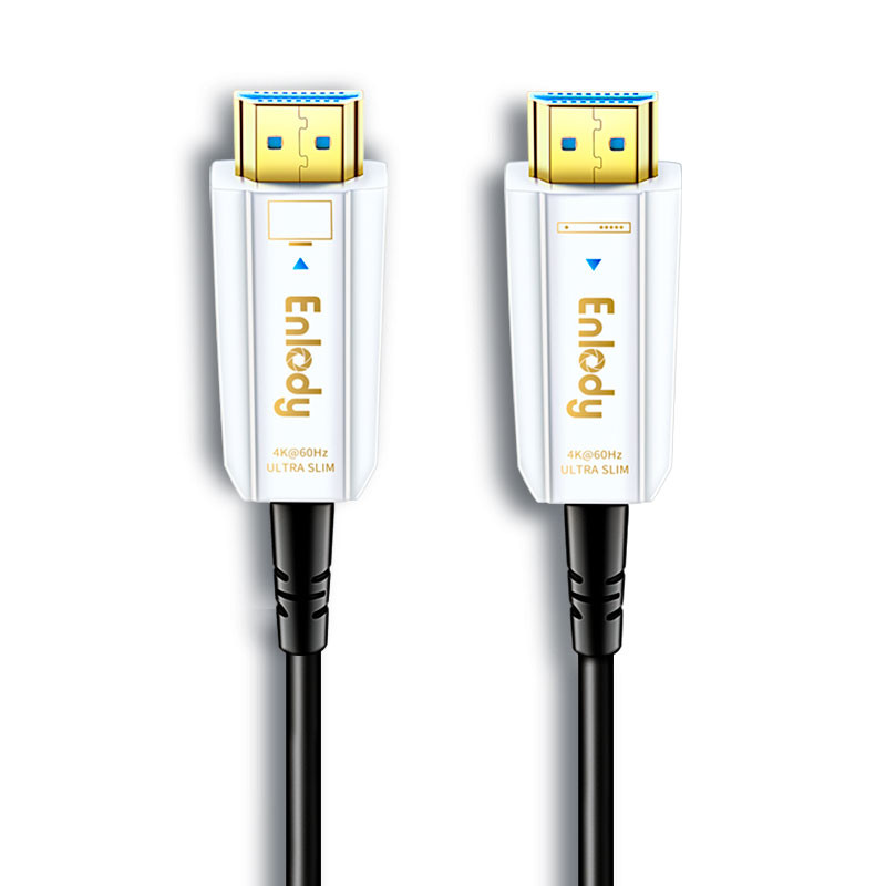 18Gbps AOC 300ft 100 Meter Fiber Optical HDMI Cable Active Zinc Alloy Shell