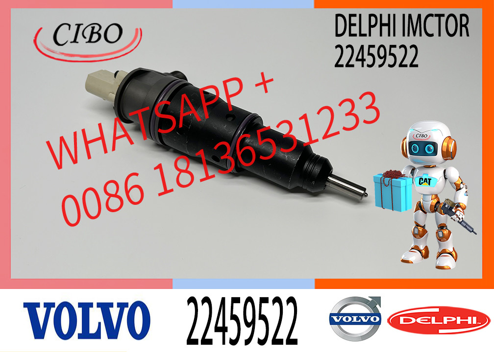 Diesel Injector Nozzle Diesel Fuel Injector Assy 22311990 22459522 For VOL-VO Engine F2E/BEBJ Fuel Injector Assy