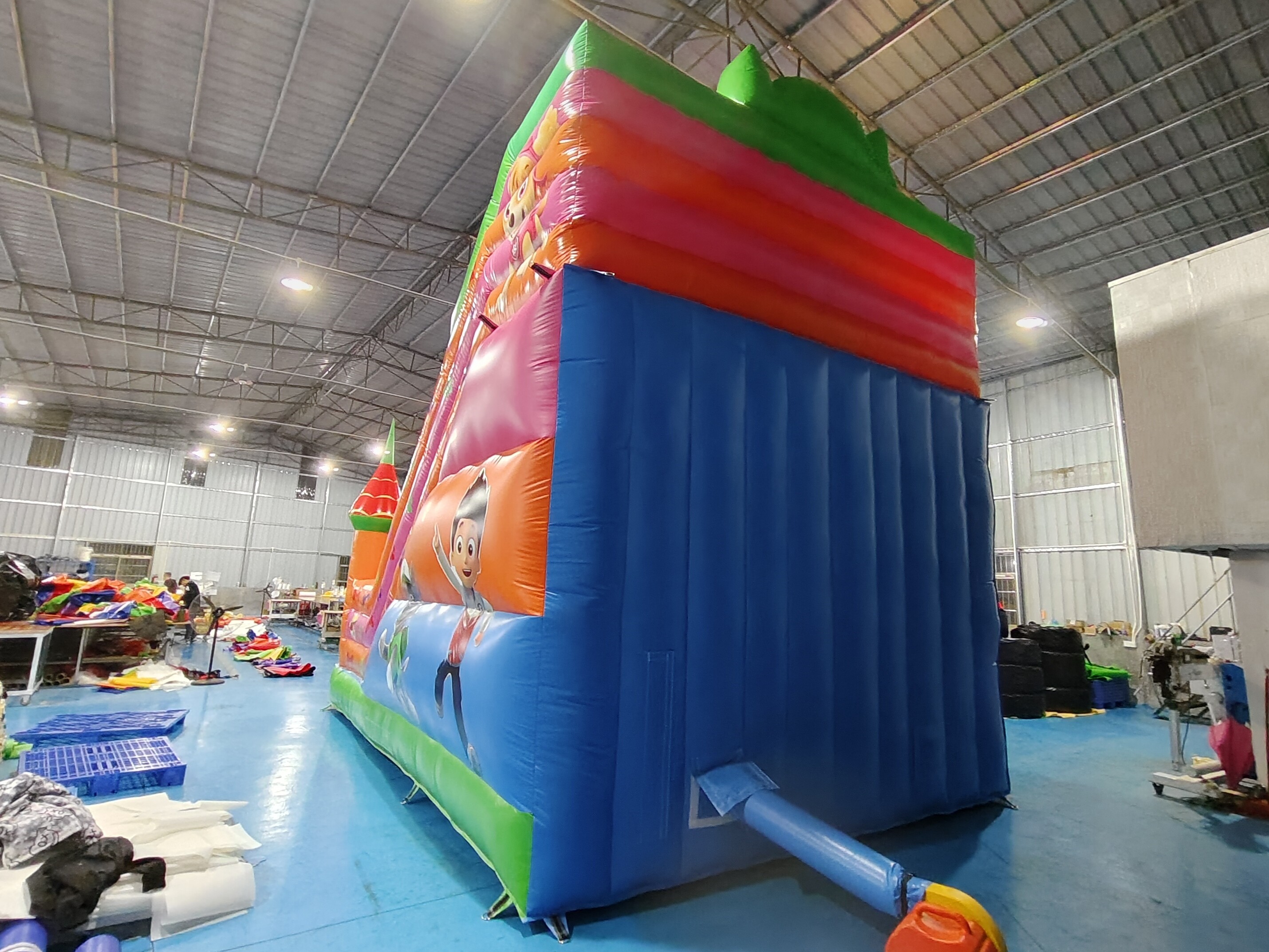 Popular Commercial Inflatable Slides PAW Patrol Theme Inflatable Slides Castle For Kids And Adults