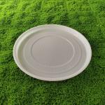 Circular Poultry Feeding Tray Easy Clean Disinfect Durability Lightweight Farms