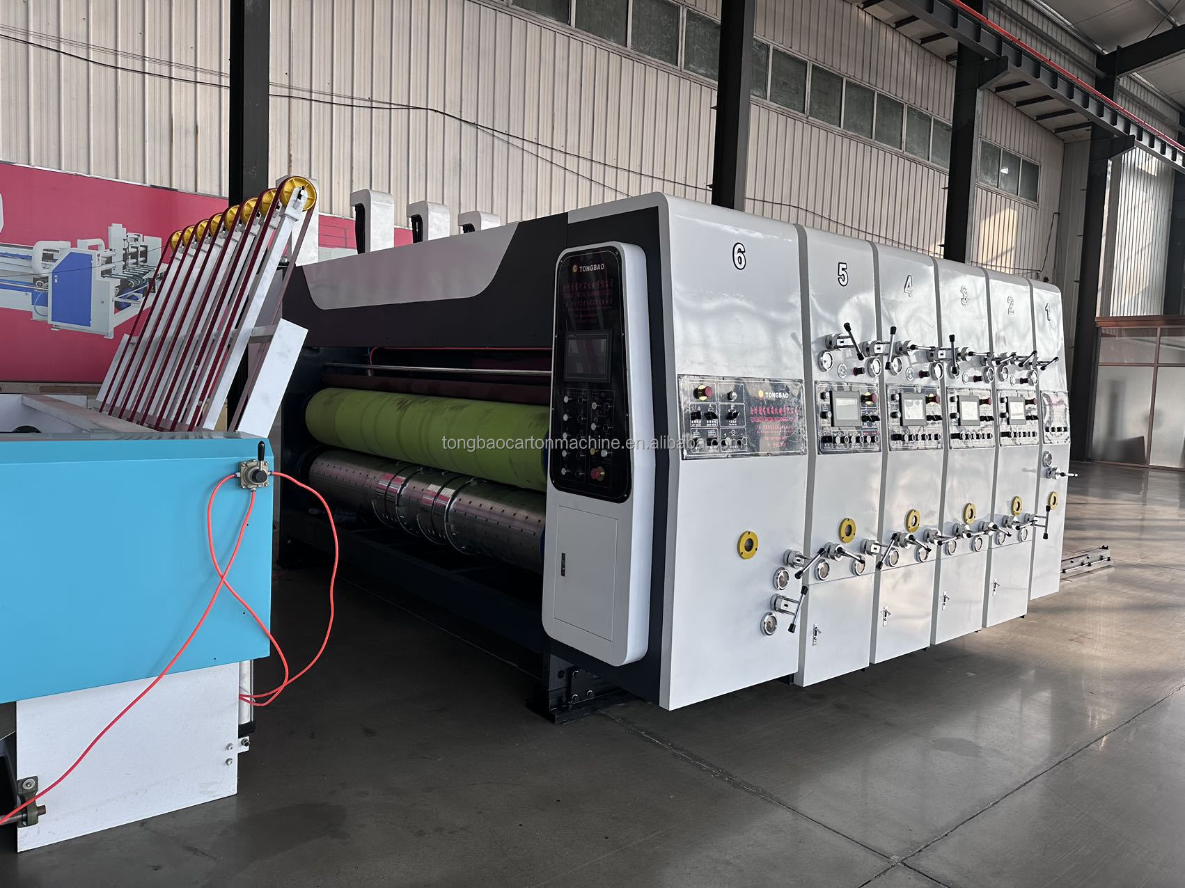 Automatic Flexo Plate Box Printing Machine for Precise and Fast Carton Box Production