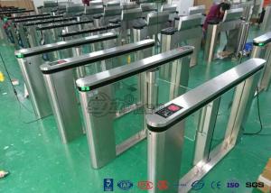 China Pedestrian Management Automated Gate Systems 304 Stainless Steel Materials wholesale