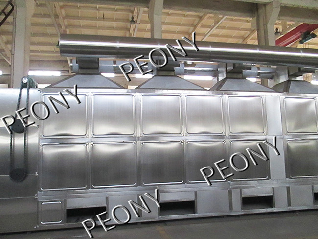 Mesh Industrial Large Capacity Conveyor Belt Dryer Machine For CBD Hemp Leaves