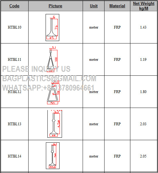 Fiberglass Support FRP Beam Plastic Cast Iron Slat Floor Beam Support Farrowing Crate