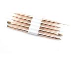 Ferrules Manicure Painting Nail Gel Brush Nail Art Double Side Ombre Liner