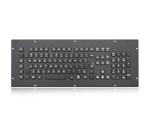Rugged Industrial Stainless Steel Keyboard 108 Keys For Outdoor