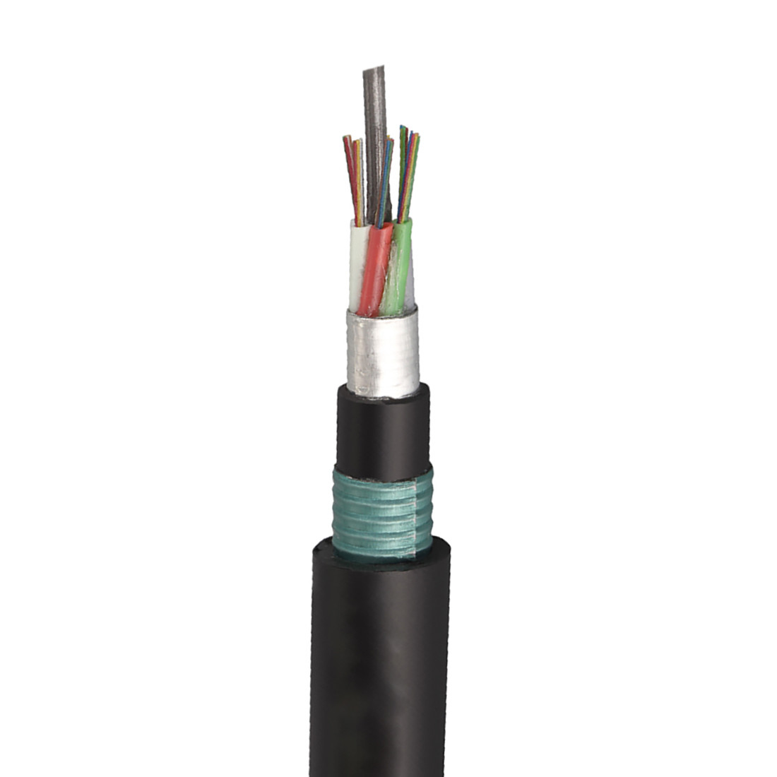 Dual Armoured GYTA53 Direct Burial Single Mode Fiber Optic Cable 36 Core